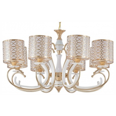 Подвесная люстра Arte Milano Florentia-1237 301237/8 Wh/Gd