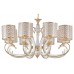 Подвесная люстра Arte Milano Florentia-1237 301237/8 Wh/Gd