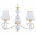 Подвесная люстра Arte Milano Florentia-2387 302387/3 Wh/Gd