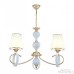 Подвесная люстра Arte Milano Florentia-2387 302387/3 Wh/Gd