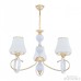 Подвесная люстра Arte Milano Florentia-2387 302387/3 Wh/Gd