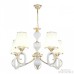 Подвесная люстра Arte Milano Florentia-2387 302387/5 Wh/Gd