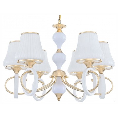 Подвесная люстра Arte Milano Florentia-2387 302387/6 Wh/Gd