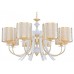 Подвесная люстра Arte Milano Florentia-6067 306067/8 Wh/Gd