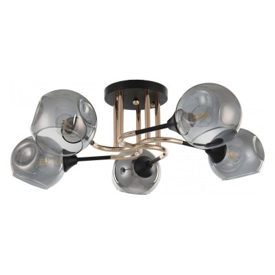 Потолочная люстра Arte Milano AMALFI-328419 328419/5 FG+BK