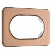 Рамка для двойной розетки Arte Milano am-502.07 502.07-double.brown
