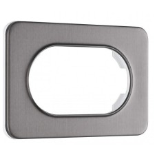Рамка для двойной розетки Arte Milano am-502.07 502.07-double.grey