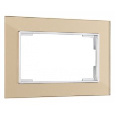 Рамка для двойной розетки Arte Milano am-503.02 503.02-double.shampan