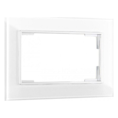 Рамка для двойной розетки Arte Milano am-503.02 503.02-double.white