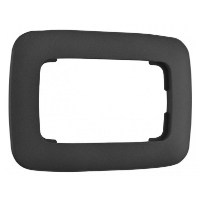 Рамка для двойной розетки Arte Milano am-505.05 505.05-double.black