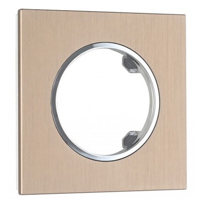 Рамка на 1 пост Arte Milano am-502.11 502.11-1.shampan
