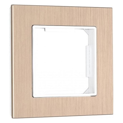 Рамка на 1 пост Arte Milano am-503.12 503.12-1.shampan