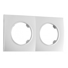 Рамка на 2 поста Arte Milano am-502.04 502.04-2.silver
