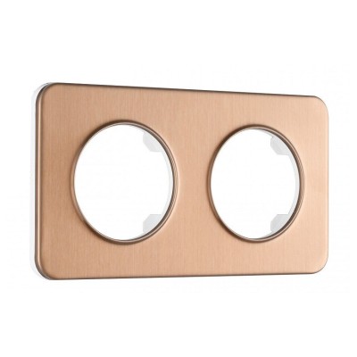 Рамка на 2 поста Arte Milano am-502.07 502.07-2.brown