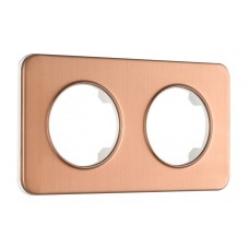 Рамка на 2 поста Arte Milano am-502.07 502.07-2.pink