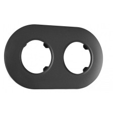 Рамка на 2 поста Arte Milano am-502.08 502.08-2.black
