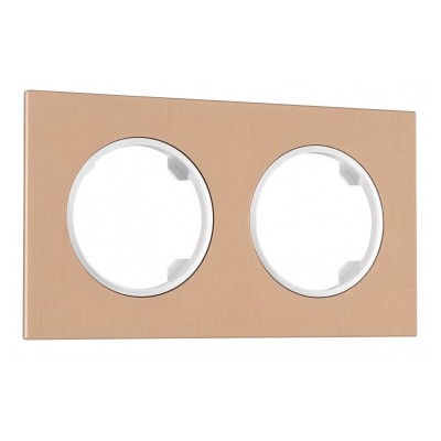Рамка на 2 поста Arte Milano am-502.11 502.11-2.brown