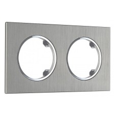 Рамка на 2 поста Arte Milano am-502.11 502.11-2.grey
