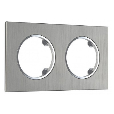 Рамка на 2 поста Arte Milano am-502.11 502.11-2.grey