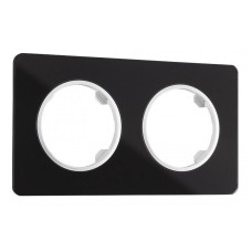 Рамка на 2 поста Arte Milano am-502.13 502.13-2.black