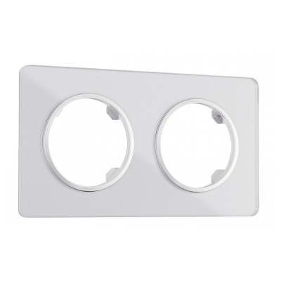 Рамка на 2 поста Arte Milano am-502.13 502.13-2.silver