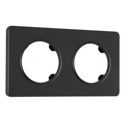Рамка на 2 поста Arte Milano am-502.15 502.15-2.black