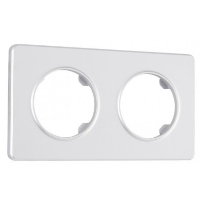 Рамка на 2 поста Arte Milano am-502.15 502.15-2.silver
