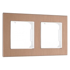 Рамка на 2 поста Arte Milano am-503.12 503.12-2.brown