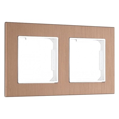 Рамка на 2 поста Arte Milano am-503.12 503.12-2.brown