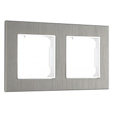 Рамка на 2 поста Arte Milano am-503.12 503.12-2.grey
