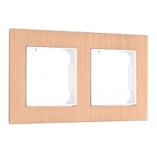 Рамка на 2 поста Arte Milano am-503.12 503.12-2.pink