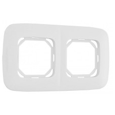 Рамка на 2 поста Arte Milano am-505.05 505.05-2.white