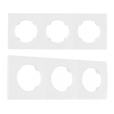 Рамка на 3 поста Arte Milano am-502.04 502.04-3.white