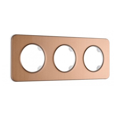 Рамка на 3 поста Arte Milano am-502.07 502.07-3.brown