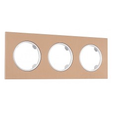 Рамка на 3 поста Arte Milano am-502.11 502.11-3.brown