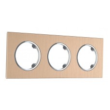 Рамка на 3 поста Arte Milano am-502.11 502.11-3.shampan