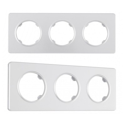 Рамка на 3 поста Arte Milano am-502.15 502.15-3.silver