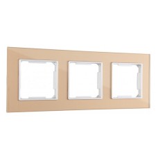 Рамка на 3 поста Arte Milano am-503.02 503.02-3.shampan