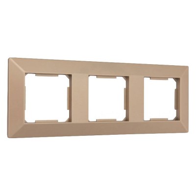 Рамка на 3 поста Arte Milano am-503.03 503.03-3.shampan