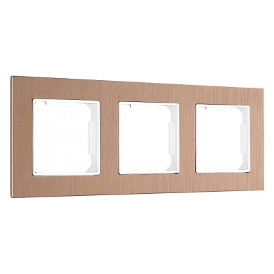 Рамка на 3 поста Arte Milano am-503.12 503.12-3.brown