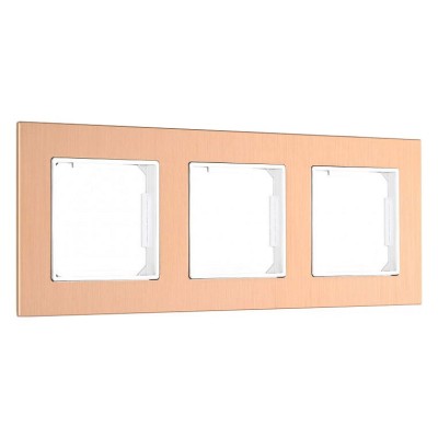 Рамка на 3 поста Arte Milano am-503.12 503.12-3.pink