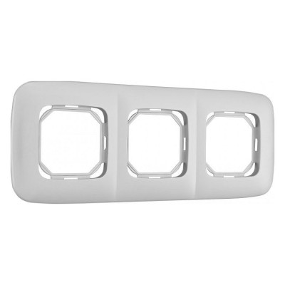 Рамка на 3 поста Arte Milano am-505.05 505.05-3.silver