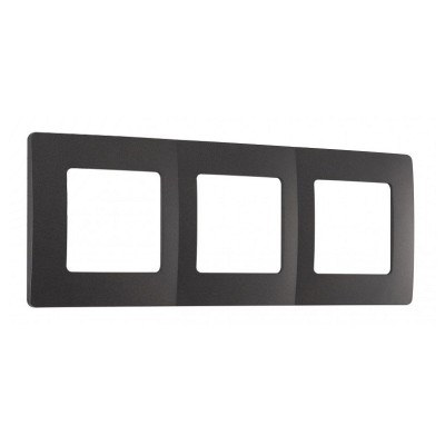 Рамка на 3 поста Arte Milano am-517.17 517.17-3.black