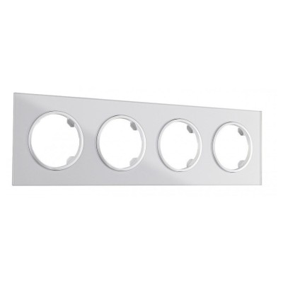 Рамка на 4 поста Arte Milano am-502.01 502.01-4.silver