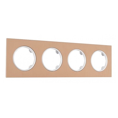 Рамка на 4 поста Arte Milano am-502.11 502.11-4.brown