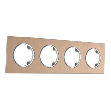 Рамка на 4 поста Arte Milano am-502.11 502.11-4.shampan