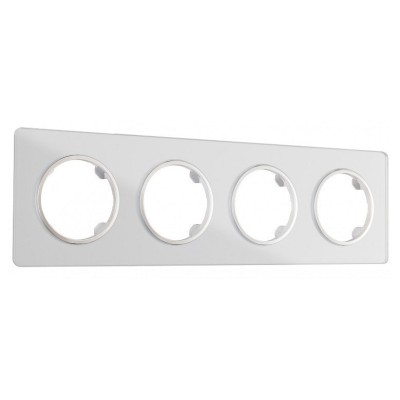 Рамка на 4 поста Arte Milano am-502.13 502.13-4.silver