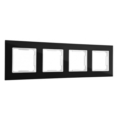 Рамка на 4 поста Arte Milano am-503.02 503.02-4.black