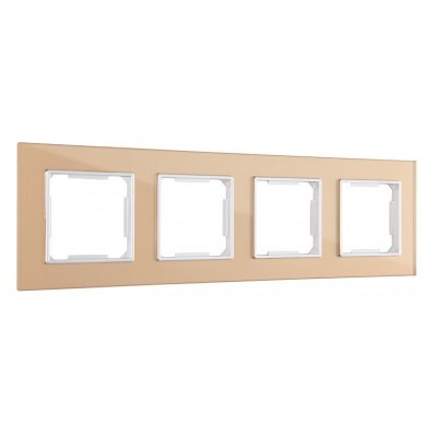 Рамка на 4 поста Arte Milano am-503.02 503.02-4.shampan