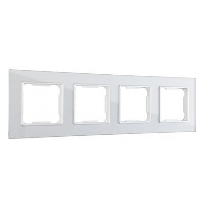 Рамка на 4 поста Arte Milano am-503.02 503.02-4.silver